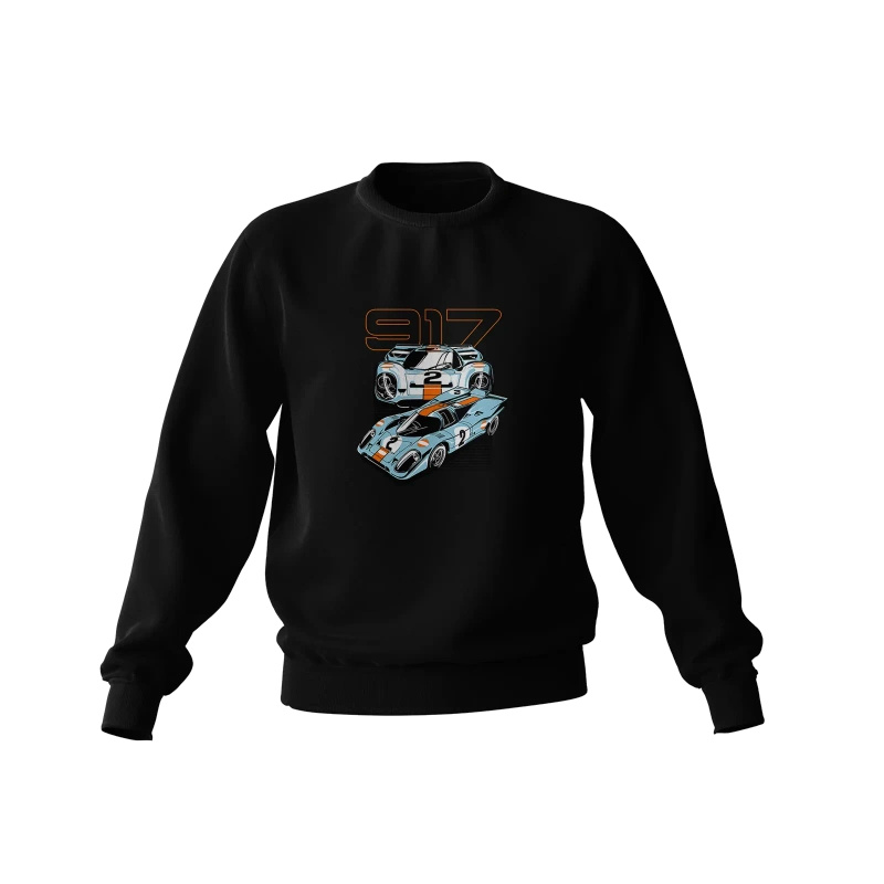 Black Porsche 917 sweatshirt