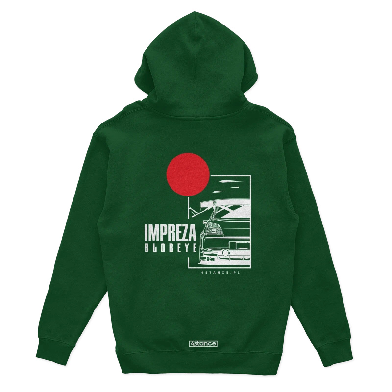 Subaru Impreza Hoodie Blobeye grün