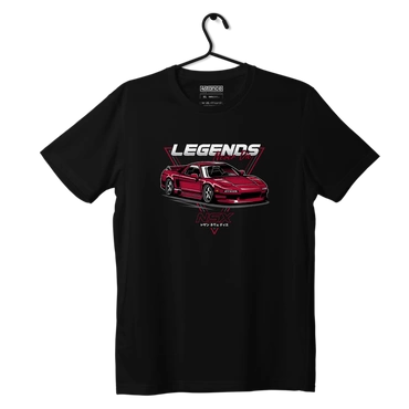 Czarny T-shirt koszulka HONDA NSX LEGEND