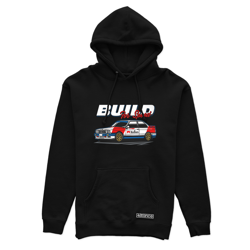 Schwarzer BMW E30 Marlboro Hoodie