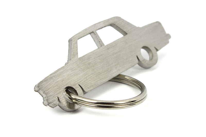 Prívesok na kľúče Fiat 125p z nehrdzavejúcej ocele