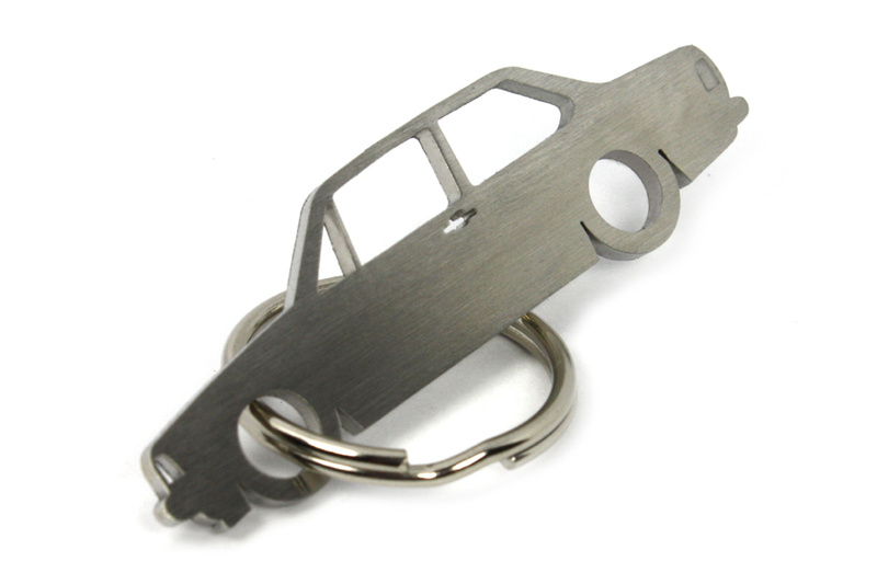 Stainless steel key ring VW Volkswagen Jetta MK1 coupe