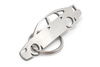 Volvo S40 MK2 stainless steel key ring