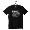Schwarzes T-shirt HONDA CIVIC FD