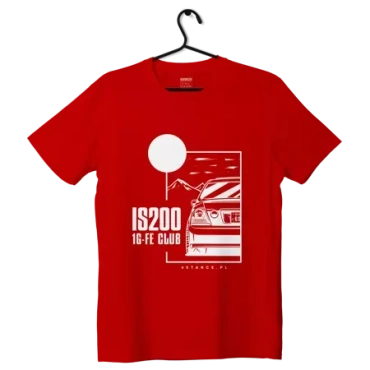 Lexus IS IS200 JDM tričko červené