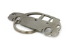 Stainless steel VW Volkswagen Golf MK5 5d key ring