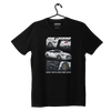 Čierne tričko NISSAN SKYLINE R35 MANGA
