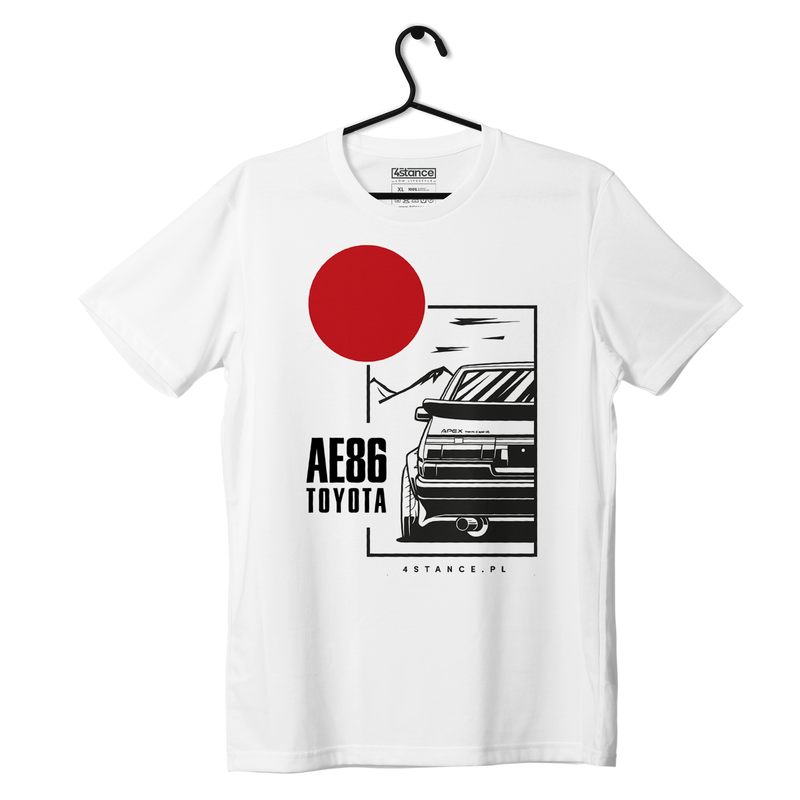 T-Shirt Toyota AE86 Weiß