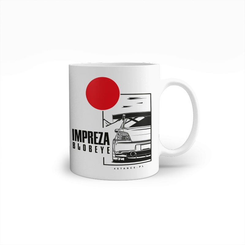 Blobeye mug for Subaru Impreza fan