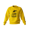 BMW E30 yellow front sweatshirt