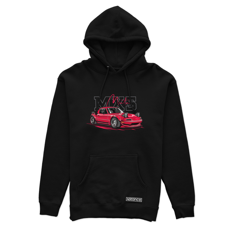 Czarna bluza z kapturem MAZDA MIATA MX5