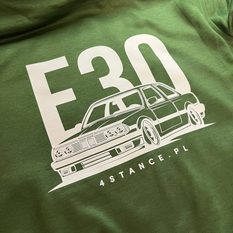 BMW E30 classic green sweatshirt