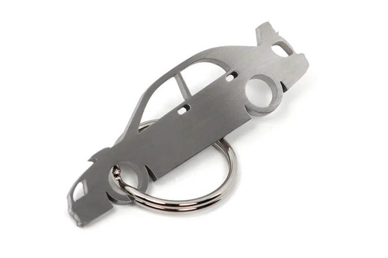 Subaru Impreza GD Bugeye stainless steel key ring