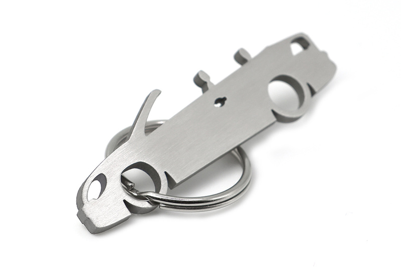 VW Volkswagen EOS stainless steel key ring