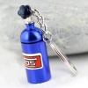 Nitro bottle key ring NOS clipboard blue 