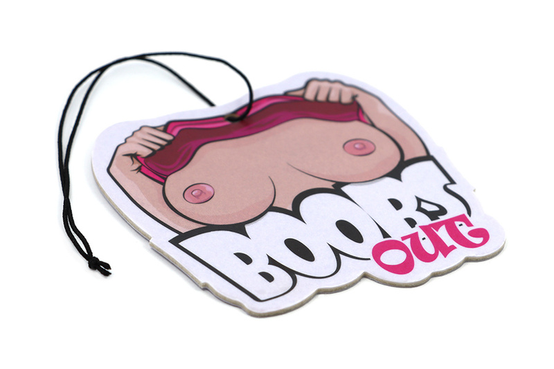 Boobs out fragrance pendant