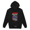 JDM Japanischer Inlandsmarkt schwarzer Hoodie