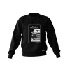 Black MERCEDES W202 sweatshirt I drive a classic