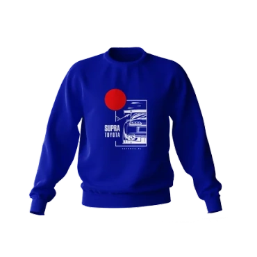 Bluza Toyota Supra niebieska
