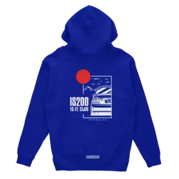 Bluza z kapturem Lexus IS IS200 niebieska