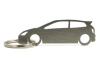 Honda Civic 7gen stainless steel key ring
