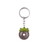 Brake disc keychain with caliper light green