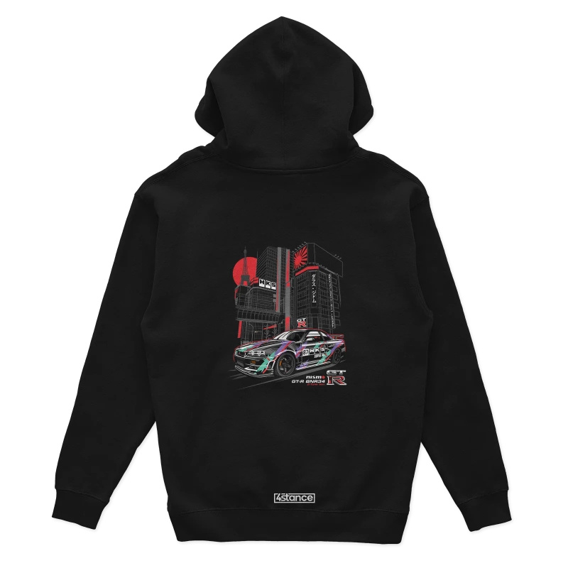 Nissan Skyline GT-R R34 Nismo HKS hoodie