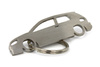 VW Volkswagen Golf MK6 3d stainless steel key ring