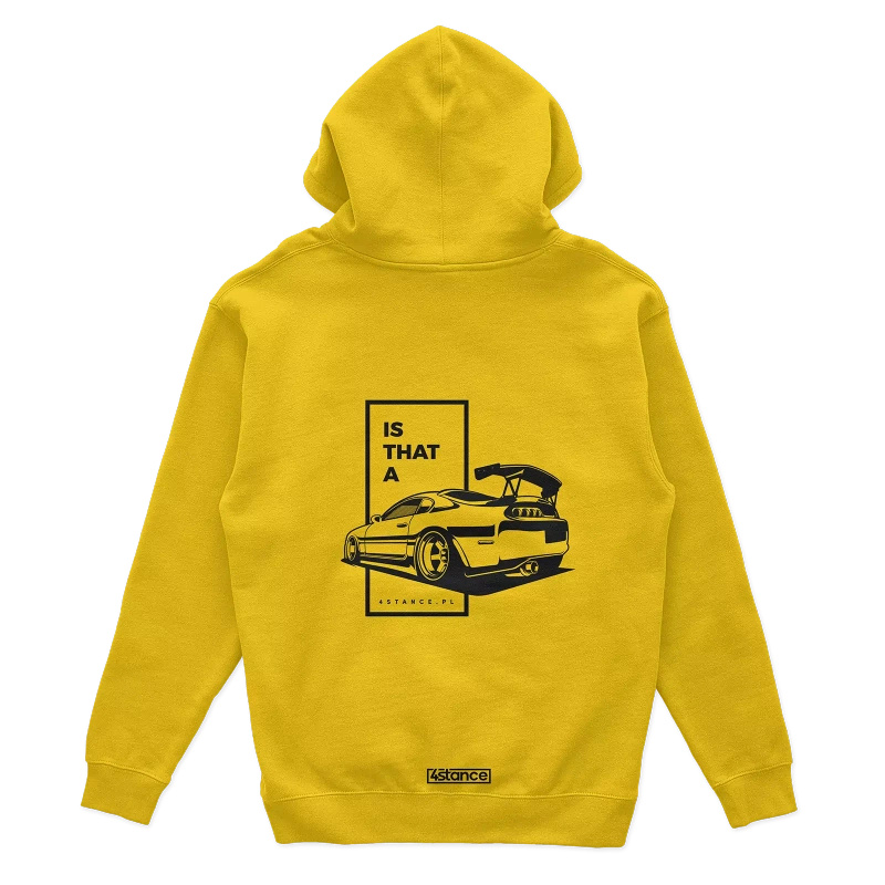 Bluza kangurka IS THAT A SUPRA żółta