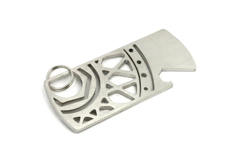 Otvárač na kľúče s logom BBS RS z nehrdzavejúcej ocele