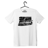 White T-shirt Toyota Supra mk4 B/W