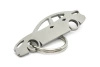 Mazda 3 BM sedan stainless steel key ring