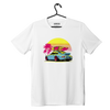 Biały T-shirt koszulka Porsche 911 Singer