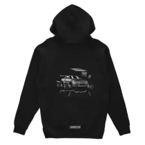 Nissan Skyline GT-R R34 Crank Out Kapuzenpullover