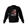 Schwarzes COMIC DRIFT Sweatshirt