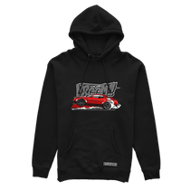 Čierna mikina s kapucňou od VROOM