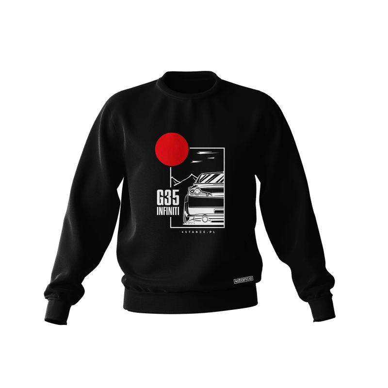 Black INFINITI G35 COUPE JDM sweatshirt