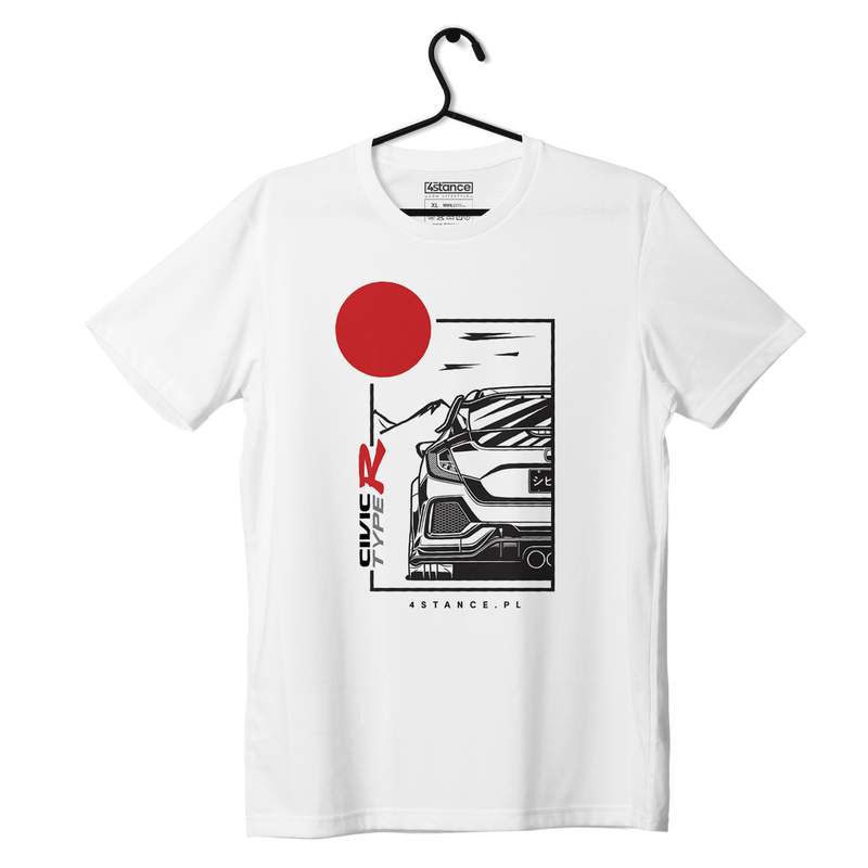 T-Shirt Honda Civic Type R Weiß