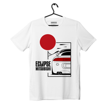 Bílé tričko MITSUBISHI ECLIPSE