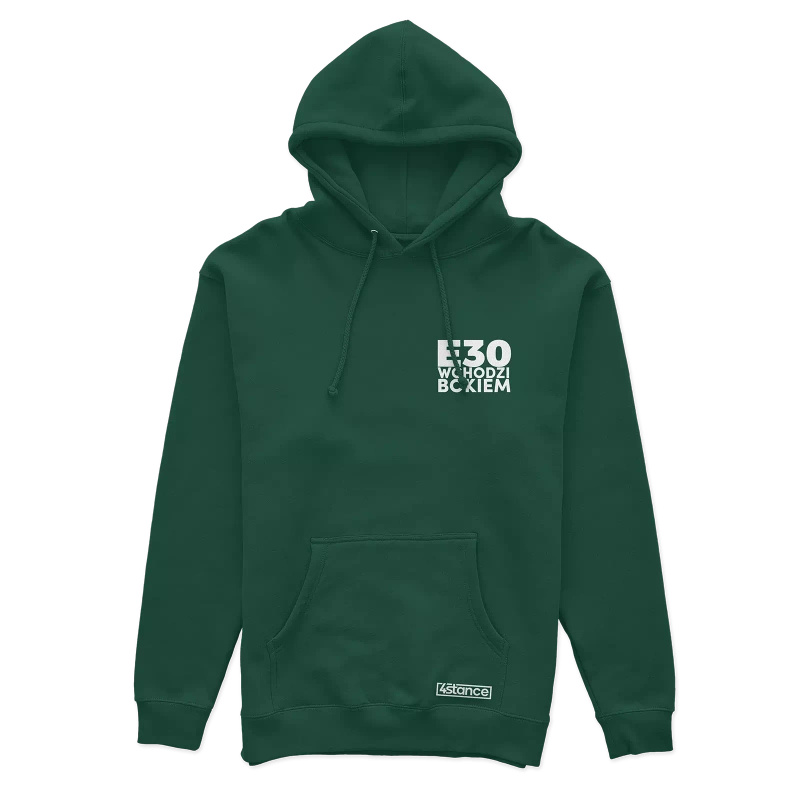 BMW E30 Kangaroo Sweatshirt Goes in sideways green