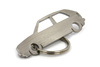 VW Volkswagen Golf MK2 3d stainless steel key ring