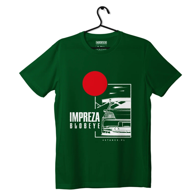Subaru Impreza T-shirt Blobeye green