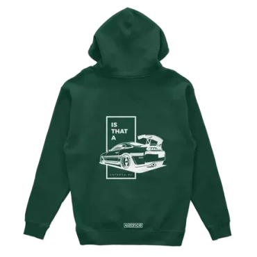 Mikina s klokankou IS THAT A SUPRA zelená