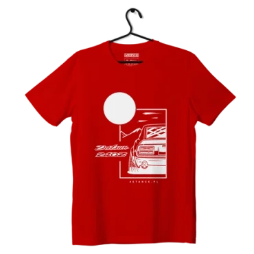 T-shirt koszulka Datsun 240Z czerwona