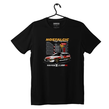 Czarny T-shirt koszulka HONDA KANJO OSAKA