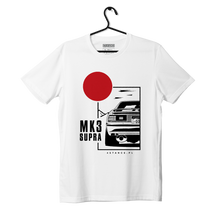 White T-shirt TOYOTA SUPRA MK3