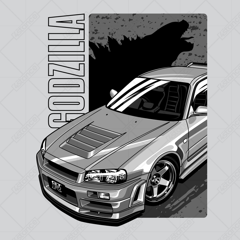 Mug for a Nissan Skyline GT-R R34 NISMO JDM fan
