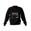 Black Nissan Skyline GT-R R35 Back Sweatshirt
