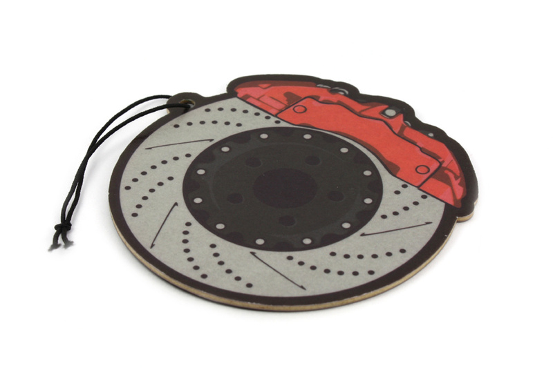 Scented suspension Brake disc with caliper