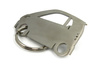 Smart Fortwo MK1 stainless steel key ring